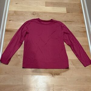 Lululemon Men's Long Sleeve Shirt - Pink